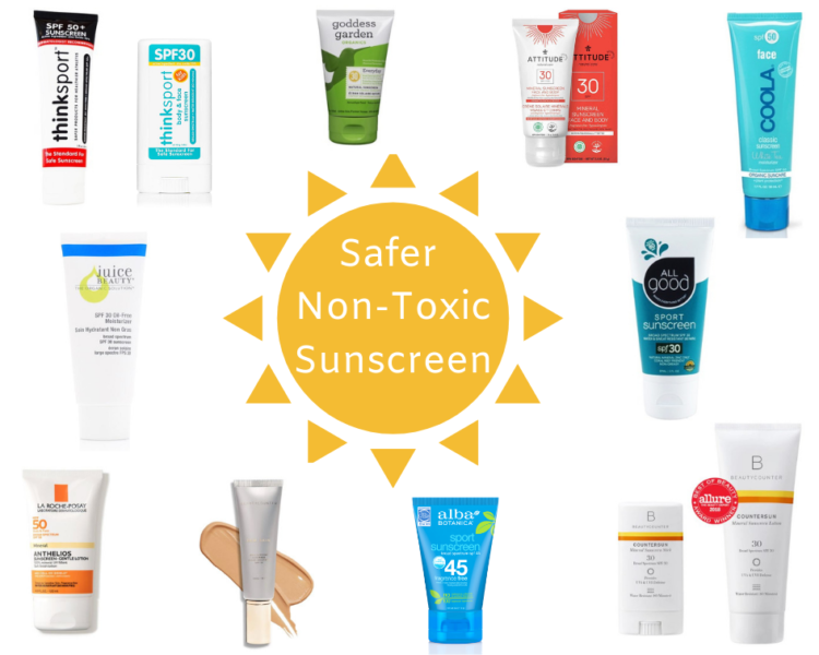 Non toxic shop sunscreen